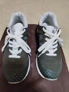 new balance ML574 グレー/ダークグリーン（サイズ注記あり）