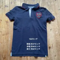Tommy Hilfiger ネイビー ポロシャツ 164