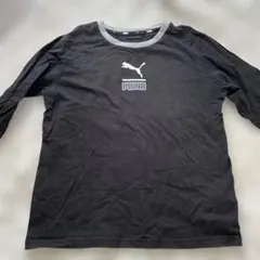 PUMA ブラック 長袖カットソー 150cm