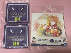 エヴァンゲリオン 一番くじ ラバートレイ 初号機 色紙 アスカ