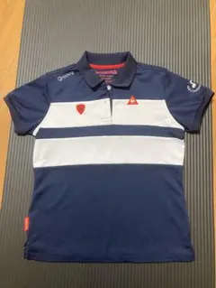 ルコック ゴルフウェア レディース 半袖 Lネイビー