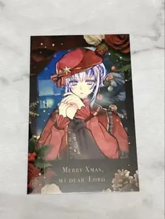 悪魔執事と黒い猫 あくねこ クリスマス チェキ風カード フルーレ