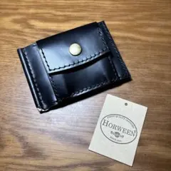 マネークリップ ホーウィン社 クロムエクセル 丘染め 茶芯 トラッカー