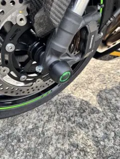 ステンレスマフラー ブルーチタン 川崎 zx4r zx4rr 用 - メルカリ