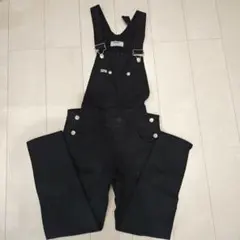 Wrangler ブラック オーバーオール