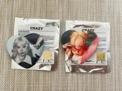 ルセラフィム crazy　POP UP限定　サクラ缶　バッチランダム