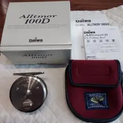 ダイワ アルトモア Alltmor 100D フライリール 美品 ダイワアルトモア100Dフライリール 新品未使用 DT3新品ライン付き