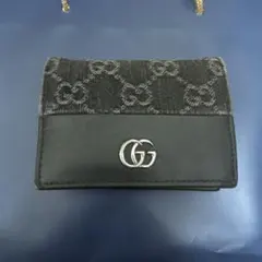 GUCCI GGマーモント 二つ折り財布 ブラックのサムネイル