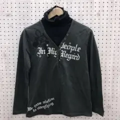 平成 Y2K ロック パンク ネオグランジ フェイクレイヤード 長袖 トップス