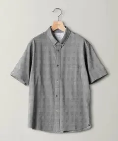 BY COOLMAX グレンチェック シャツ