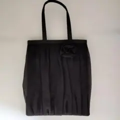 ブラックフォーマルバッグ プリーツデザイン