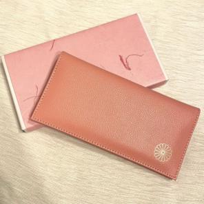 【新品未使用品】皇居　長財布　ピンク