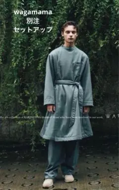 wagamama別注 rakines ラキネス ナースコートセットアップ