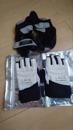 未使用LAVA ラバ　バーネススタイル グローブ&シューズ セット売り（M） LAVA Burnes Style グローブ&シューズ M 未使用 バーネス LAVA