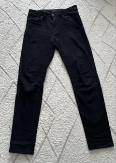 UNIQLO ウルトラストレッチ スキニー ジーンズ 黒　ブラック　ユニクロ
