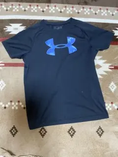 キッズジュニアUnderArmour半袖Tシャツ黒160