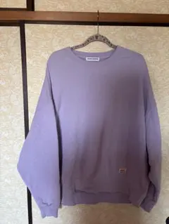 ラベンダーカラー クルーネック スウェットRODEO