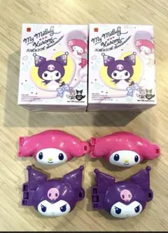2セット　マック　ひみつのおもちゃハッピーセット　マイメロクロミ