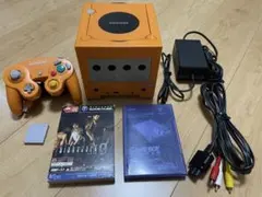 GameCube オレンジ 本体　ゲームボーイプレーヤー　バイオハザード0