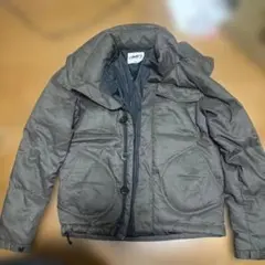 CAMP7 ブラウン ダウンジャケット LARGEのサムネイル
