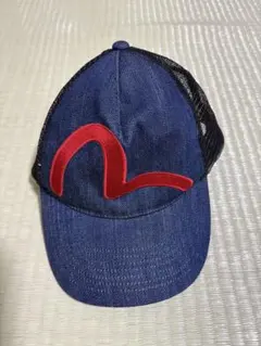 未使用品　エヴィス キャップ EVISU - エビス デニム キャップの通販 by yumako's shop