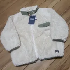 BREEZE ファーフリースジャケット 100cm アイボリー
