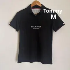 TOMMY HILFIGER ゴルフポロシャツ 黒Mレディースのサムネイル