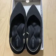 SHOO-LA-RUE シューラルー メッシュパンプス　ブラック　黒　M