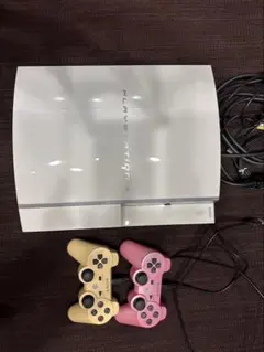 PlayStation 3 本体 ホワイト コントローラー、ソフト4本付き