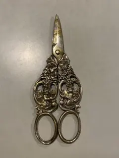 ビンテージ　830刻印　グレープシザー　葡萄バサミ　ブドウ　はさみ　鋏 銀製ハサミ、銀製シザー、Sterlingsilver、グレープシザー、葡萄挟み