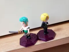 ワンピース　フィギュア　ワンピースコレクション　ゾロ　サンジ　2点セット