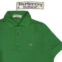 Burberry ワンポイント 半袖ポロシャツ グリーンのサムネイル