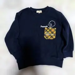 ハッシュアッシュ☆Peanuts WOODSTOCK トレーナー 100