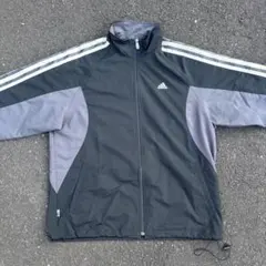 00s adidas トラックジャケット　archive y2k ドローコード付