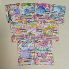 アイカツ　北大路さくら　9枚セット　オーロラファンタジー