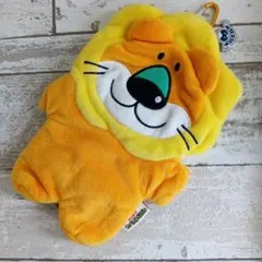 たべっこどうぶつ　ペンケース　ポーチ ライオン　ギンビス