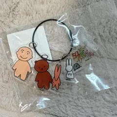 日本昔ばなし展 アクリルワイヤーキーリング にんげんっていいな キーホルダー
