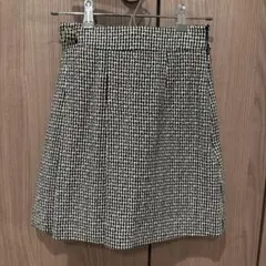 【美品】SNIDEL ツイードプリーツミニスカート0サイズ