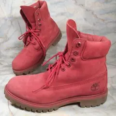 ティンバーランド 6インチ プレミアムブーツ 防水 7.5W 赤