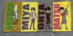 キャラクタータオル（UDO,MIYA, OHTA, MATSU）
