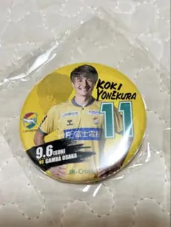 ジェフ千葉 米倉選手 缶バッジ 2026.9.6 限定 早い者勝ち！