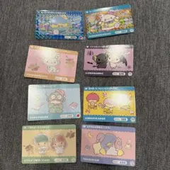 サンリオキャラクターズ カード 7枚セット　GP タキシードサム