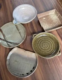 和食器 5点セット 陶器 皿 プレートのサムネイル