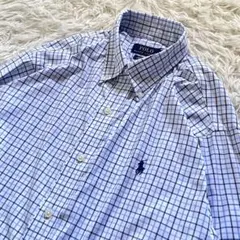 【美品】ポロラルフローレン US OPEN チェックシャツ 現行タグ L相当