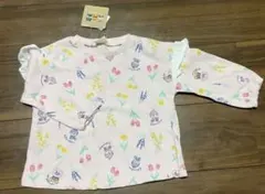 アンパンマン　総柄　フリル付き　花柄　トレーナー 90cm 新品未使用