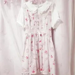❤︎LIZLISA Sweet Gingham TeaRoomワンピース ピンク❤︎ - メルカリ