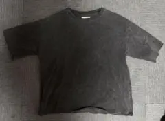 Adrer ヴィンテージ加工 Tシャツ グレー