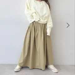 ニコアンド niko and ... 4wayヘリンボンキャミスカートのサムネイル