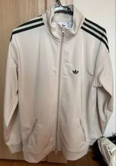 adidas トラックジャケット ベージュ 緑 adidasOriginal