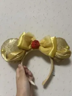 ディズニー　ミニー　カチューシャ　ベル